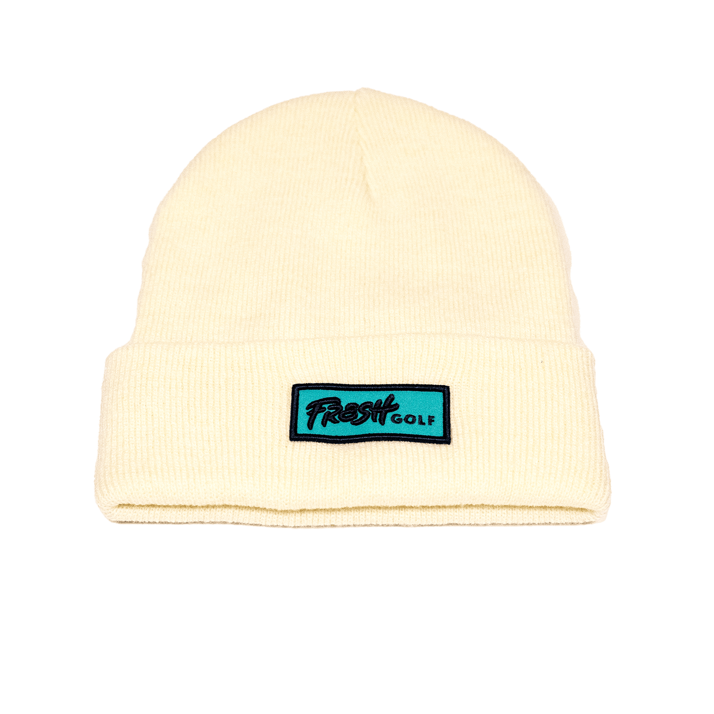Cream Fresh Golf Beanie - Fresh GolfHeather Cream
