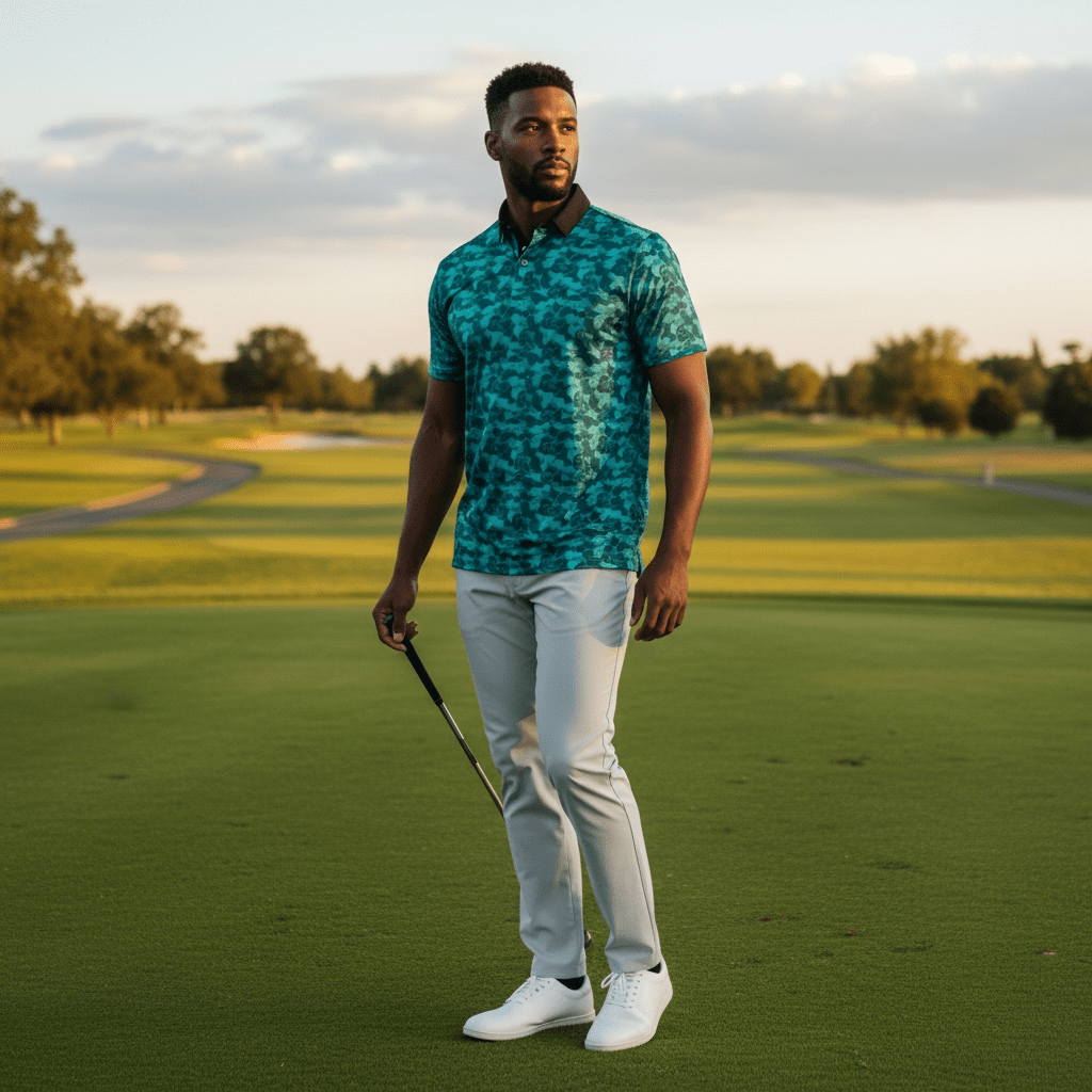 Fresh Camo Performance Polo - Fresh GolfS