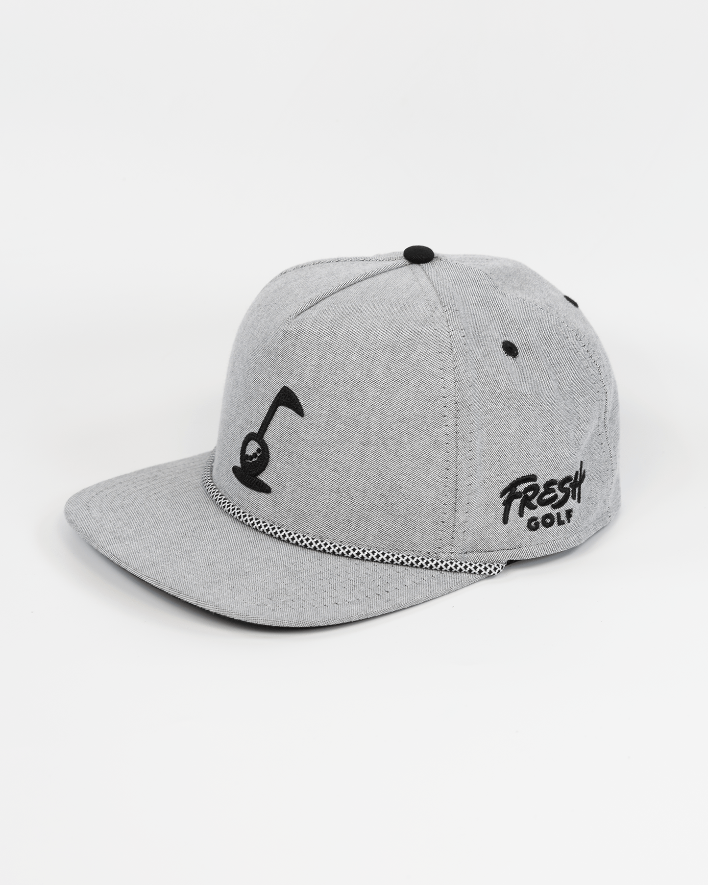 Fresh Golf Flatbill - Black Oxford - Fresh GolfBlack Oxford
