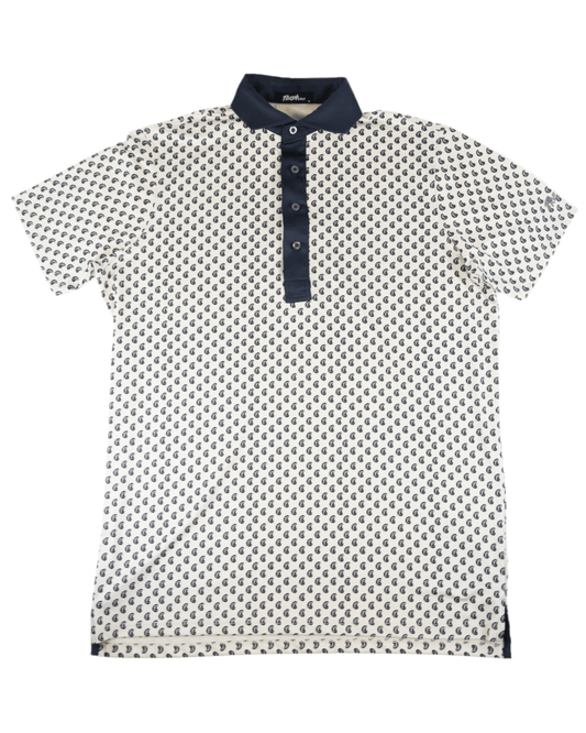 Fresh Golf Icon Polo - Silver & Navy - Fresh GolfS