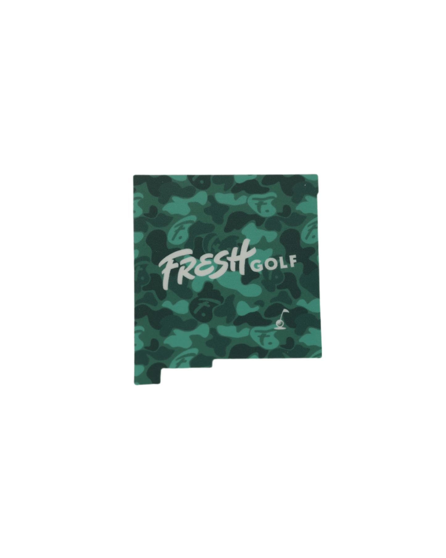 Fresh Logo Camo NM Sticker - Fresh Golf