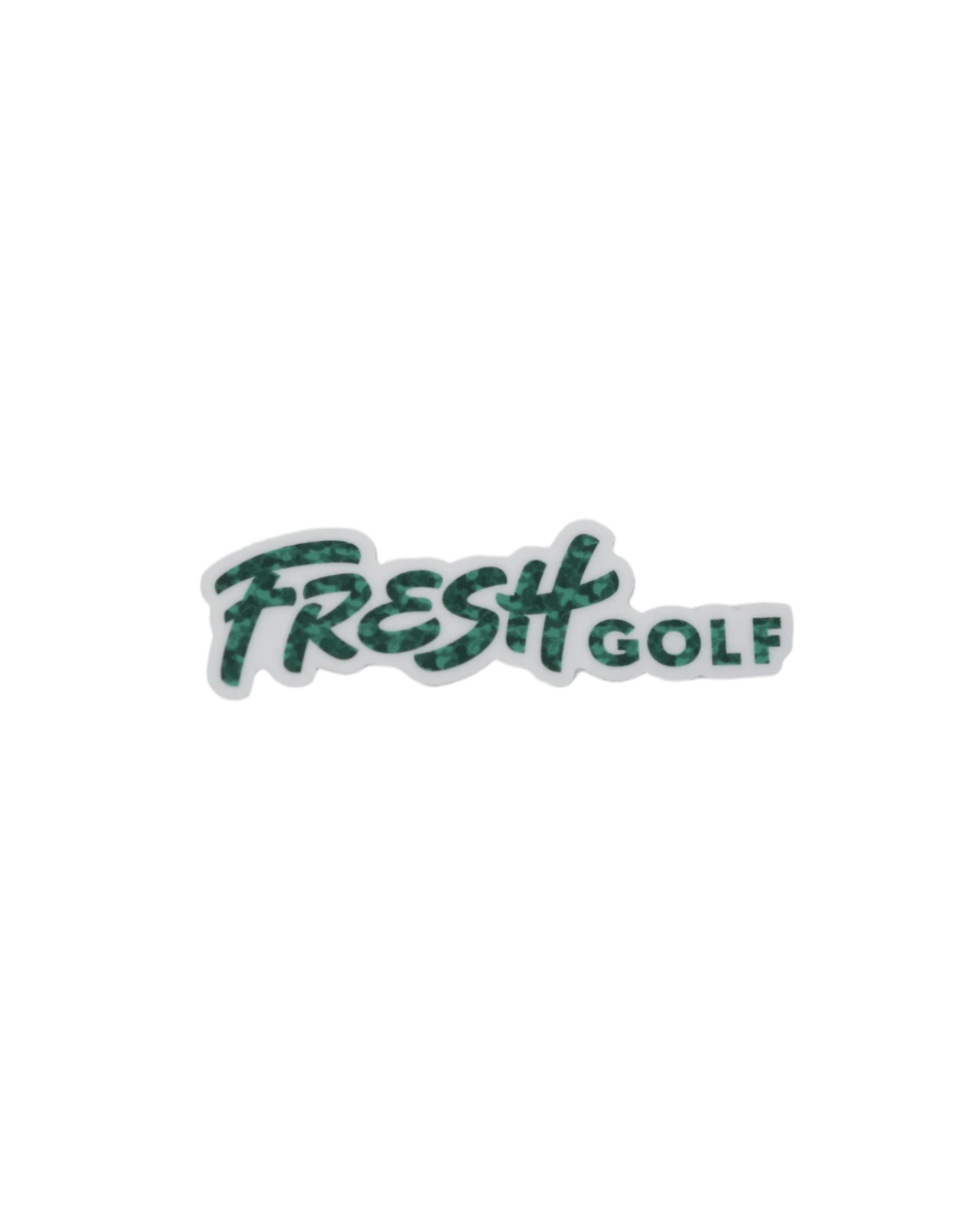 Fresh Logo Camo Sticker - Fresh Golf