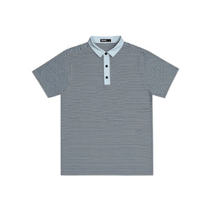 Desert Blue Microstripe Polo