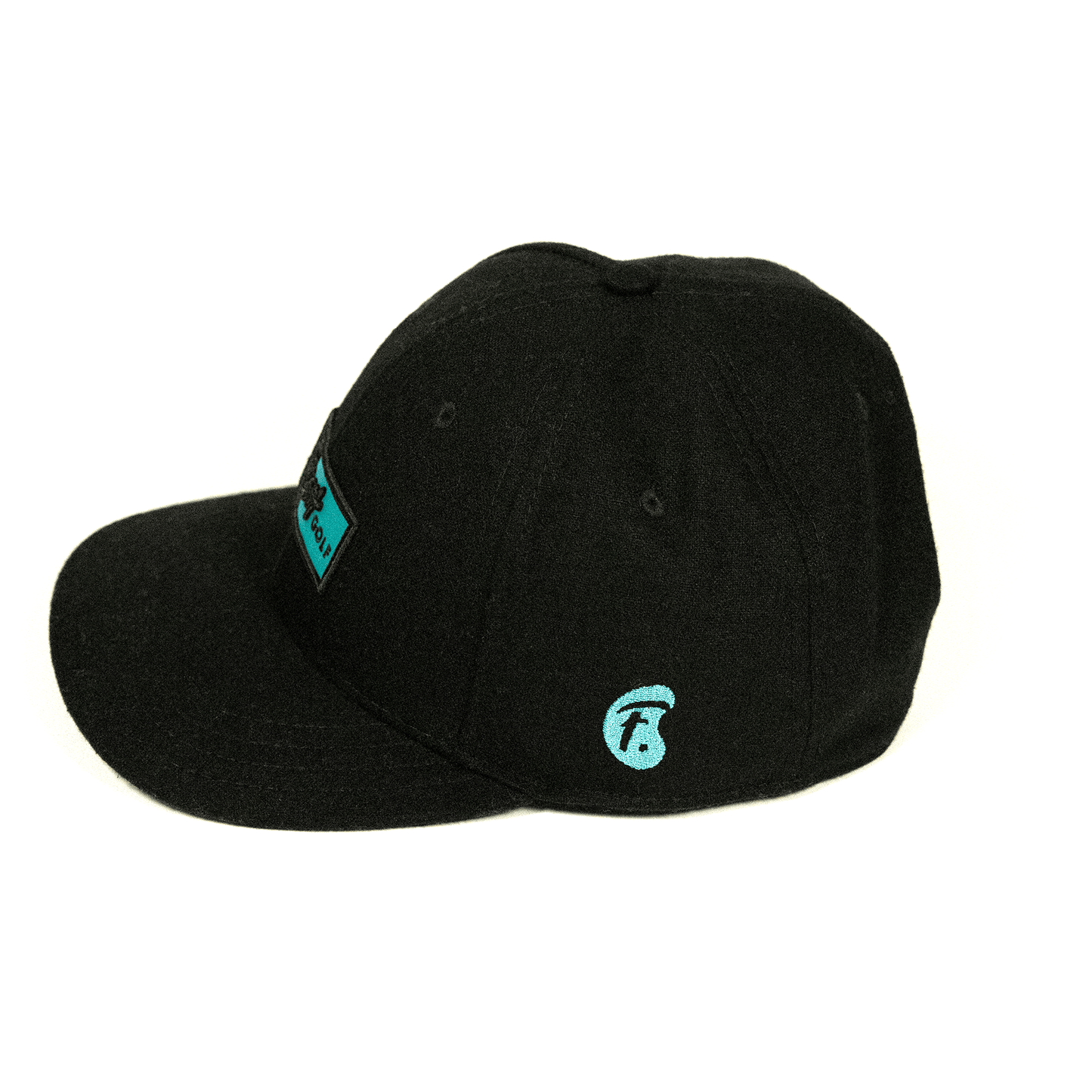 Black Flannel Snapback - Fresh GolfOne size