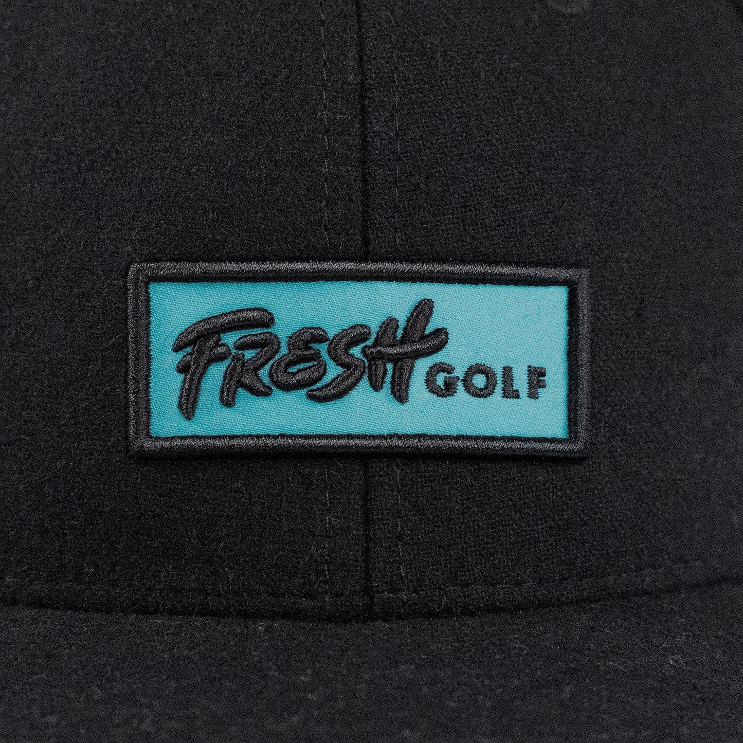 Black Flannel Snapback - Fresh GolfOne size