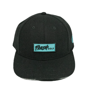 Black Flannel Snapback - Fresh GolfOne size