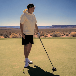 FG CloudShell™ Short Sleeve Anorak - Fresh GolfClubhouse Cream