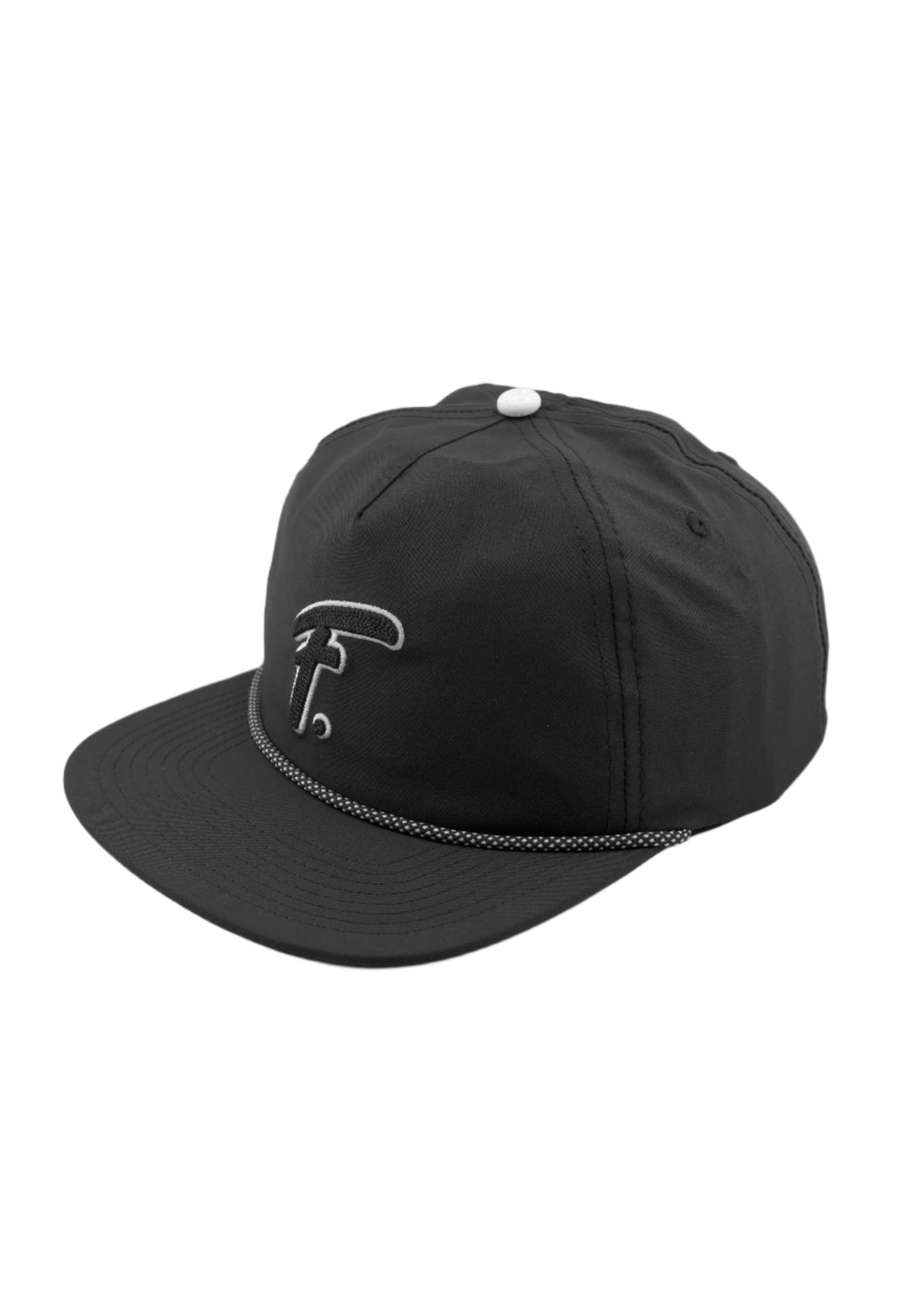 Fresh F. Script Rope Hat - Fresh GolfBlack