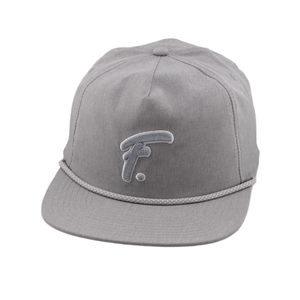 Fresh F. Script Rope Hat - Fresh GolfSteel Heather
