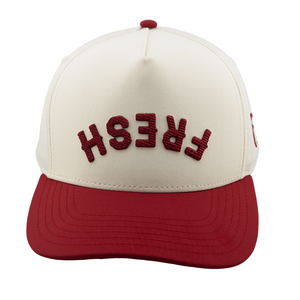 Fresh Flipped Snapback - Fresh GolfCrimson