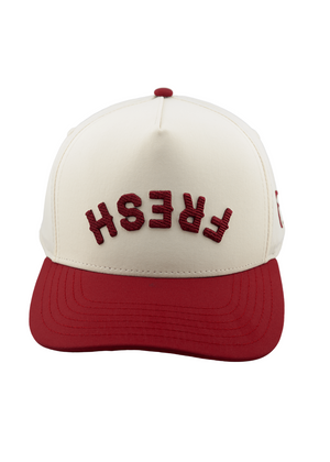 Fresh Flipped Snapback - Fresh GolfCrimson