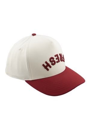 Fresh Flipped Snapback - Fresh GolfCrimson