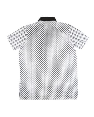 Fresh Golf Icon Polo - White & Black - Fresh GolfS