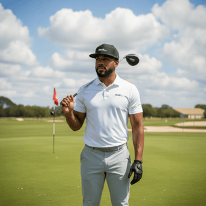 Fresh Golf - Performance Snapback - Black - Fresh GolfBlack