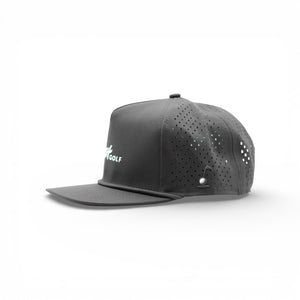 Fresh Golf - Performance Snapback - Black - Fresh GolfBlack