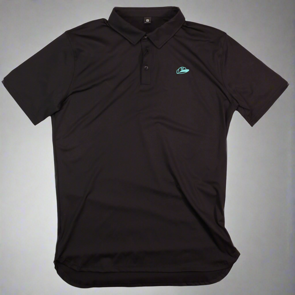 Fresh Golf X Pillar - Tom Polo - Black - Fresh GolfM